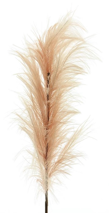 SILK FLOWERS - FEATHER SPRAY CREAM 160CM