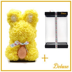 <h4>Pasen Foam paashaas 40cm+standaard</h4>