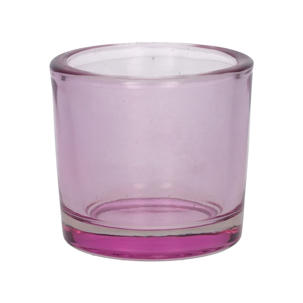 <h4>Candle holder Espen1 d6.5xh6 lavender transparent</h4>