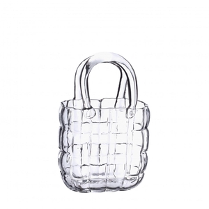 Glas Handbag vaas Marais 14*9.5*22cm