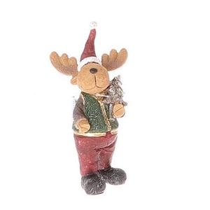 Kerst Deco rendier 20cm