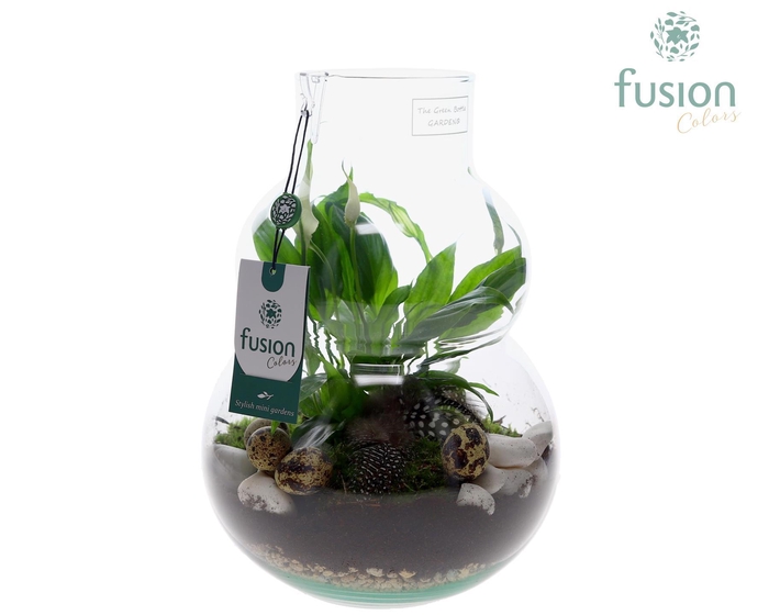 <h4>Green Bottle Olaf Medium met Pasen arrangement</h4>