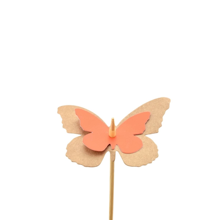Bijsteker 12cm Vlinder kraft 7cm