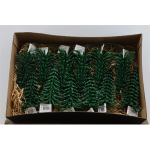 Deco Tree Picea Wax W9h17 Green