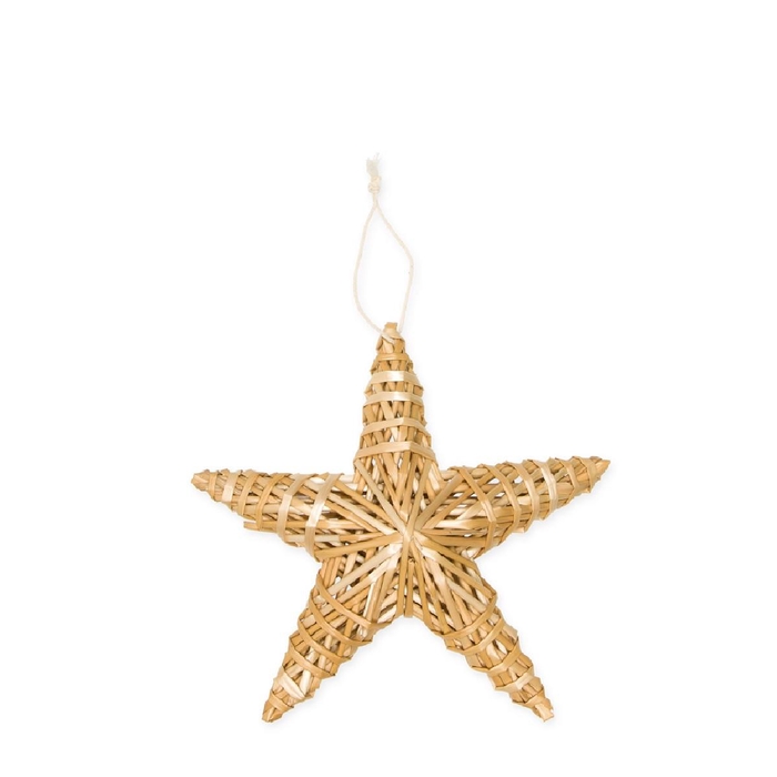 <h4>Christmas natural Star straw d20cm</h4>