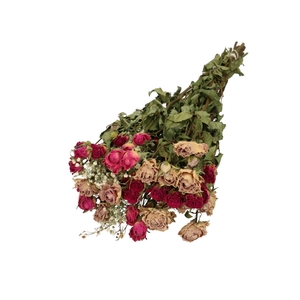 Dried flowers Bouquet rose/gyps 45-50cm