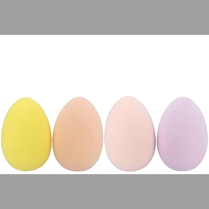 Easter Flock Dreamy Pastel Egg Xl Ass 38x38x53cm