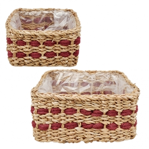 Basket sets Yara tray S/2 d22*10cm