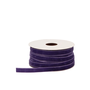 Ribbon Velvety (nr.35) Purple 20mx9mm