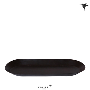 Kolibri home Plate oval black