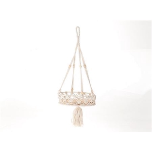 Hanger Macrame Plateau L25w25h60