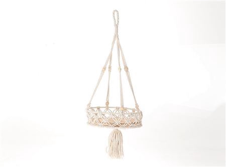 <h4>Hanger Macrame Plateau L30w30h65</h4>