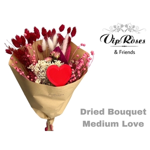 Vip Dried Bouquet Medium Love