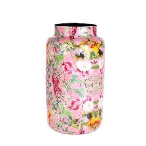Metaal Vivra Spring vaas d23*42cm
