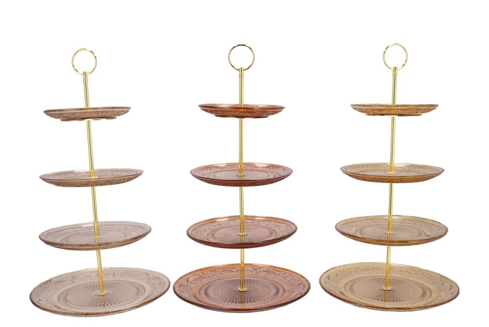 Dayah Warm Sand Mix Cake Shelf Ass 15/18/20/25x46cm Nm