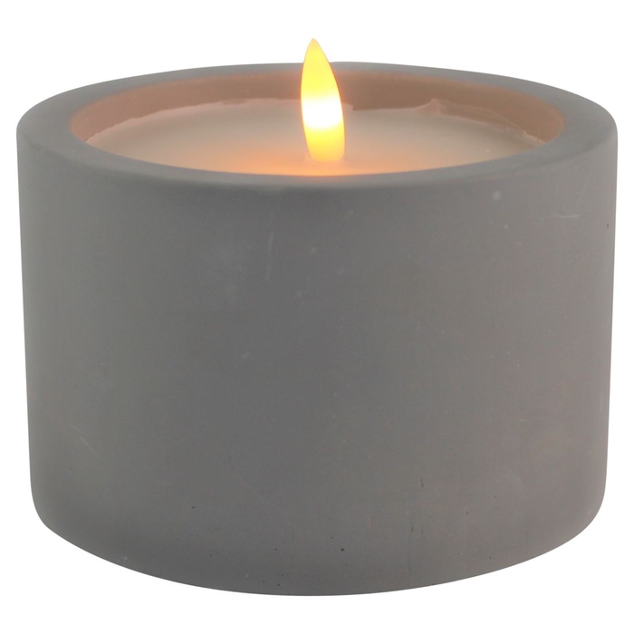 <h4>DF12-MO-10270 - Candle led 12x10m white/grey out</h4>