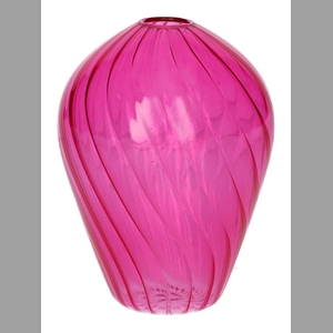DF02-665294600 - Bottle Swirl d2.5/9.5xh13 fuchsia