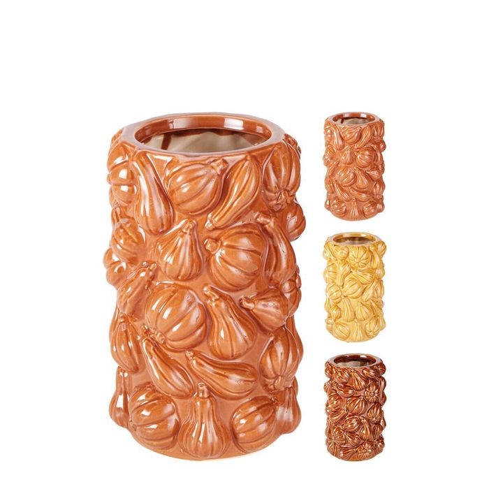 <h4>Autumn Ceramics Pumpi vase d15*23cm</h4>