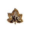Leaf Maple Plate Gold 18x18x4cm Nm