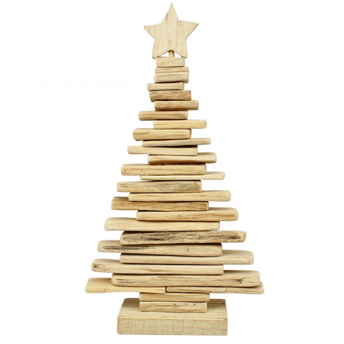 <h4>Kerst naturel Boom ster d27*59cm</h4>