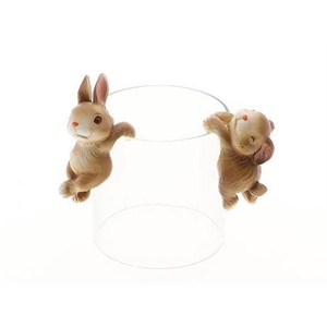 Pot Hanger Bunny 2ass L4w5h9.5