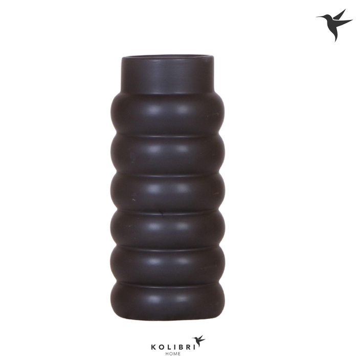 <h4>Kolibri Home Bubble pot black fall</h4>