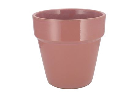 Ebbi Moss Pink Pot Glaze 20x20cm