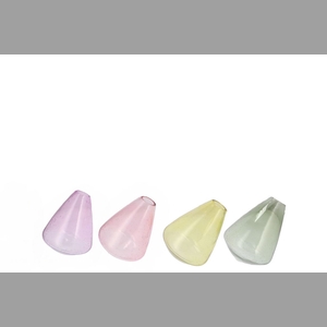 Delight Dreamy Pastel Mix Drop Vase Ass 15x20cm