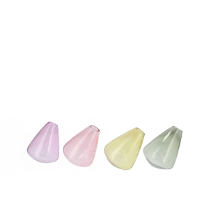 Delight Dreamy Pastel Mix Drop Vase Ass 15x20cm
