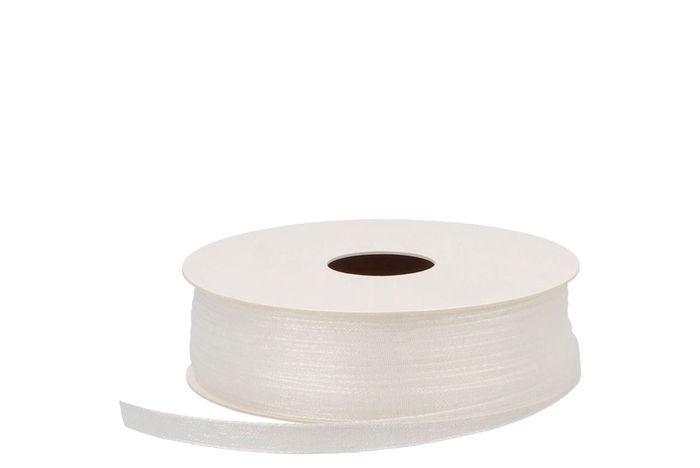 Ribbon Organza 00 White 50mx7mm