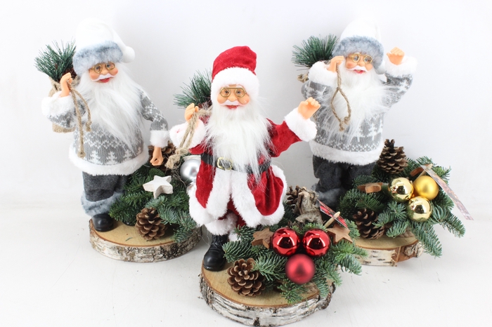 <h4>arr5 Kerst MB - Hout schijf kerstman x5 mix</h4>