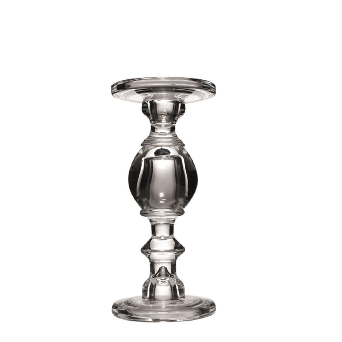 <h4>Glass Candle holder Benny d11.5*25cm</h4>