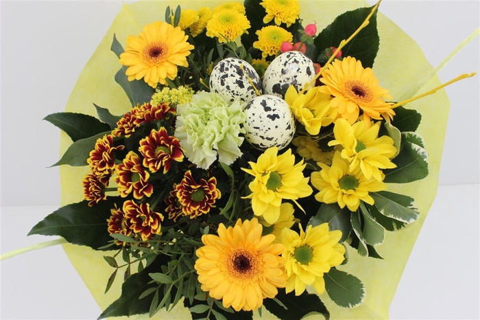 <h4>Boeket Germini Geel Pasen</h4>