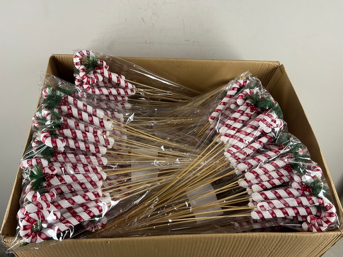 <h4>Stick Candy Cane Red/White</h4>