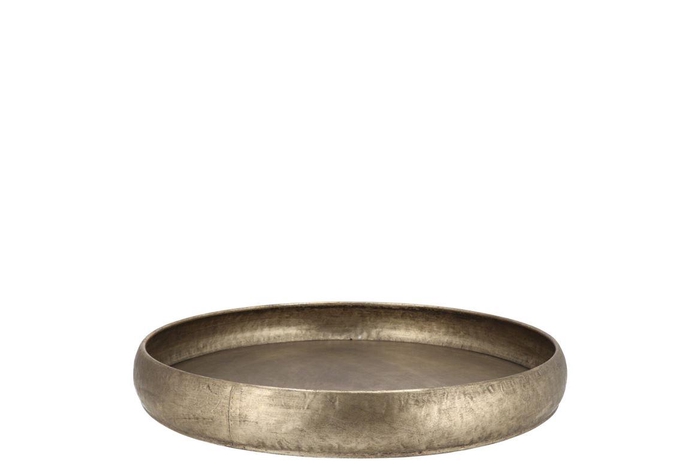 <h4>Coaster Kaya Gold Tray Edge Metal 27x6cm</h4>