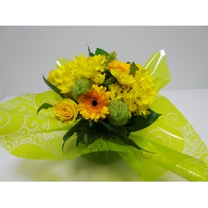 Bouquet Aqua Medium Yellow