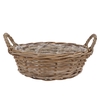 Rattan Kuboo Basket Low Ears 40x13cm