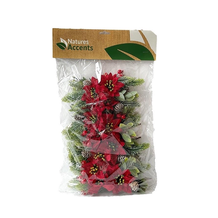 <h4>Christmas sticks 15cm Pionsettia 7cm</h4>