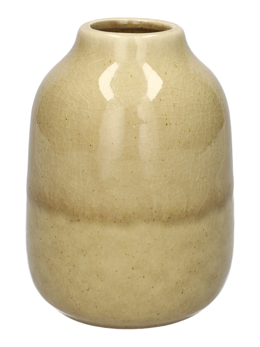 <h4>DF03-741356600 - Vase Norell d5.7/11.8xh16 beige</h4>