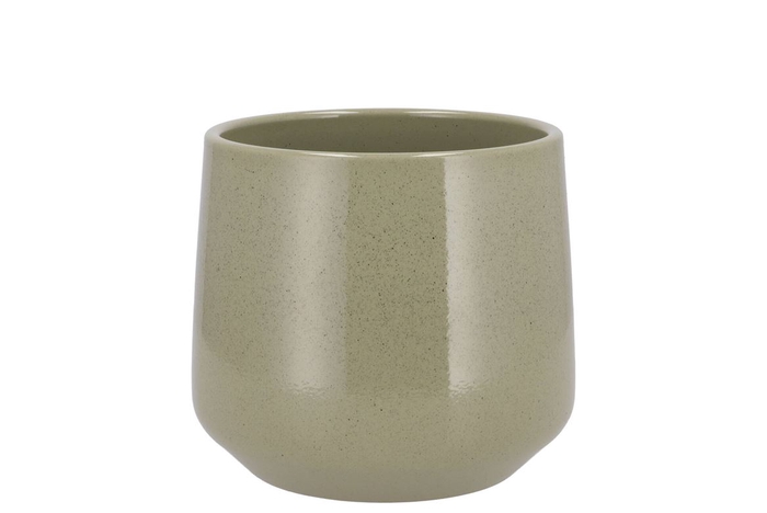 Ceramic Kiwi Stone Pot Berlin 13cm