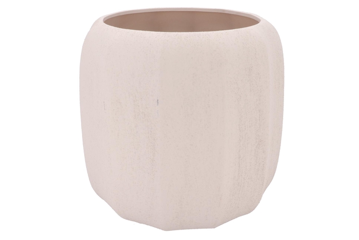 Sidney Beige Bleached Pot 43x43x36cm