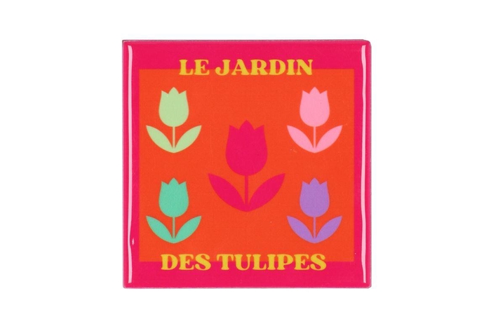 Tile Le Jardin Orange 10x10x1cm Nm