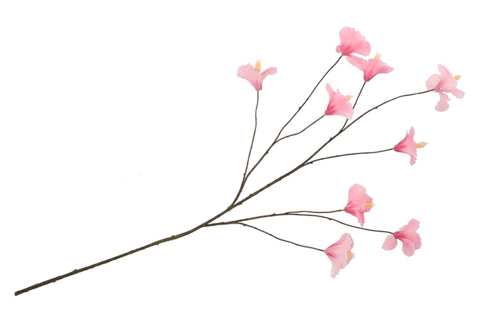 <h4>Silk Hibiscus Light Pink 125cm</h4>