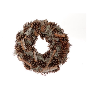 Opruiming d40cm Pinecone hout