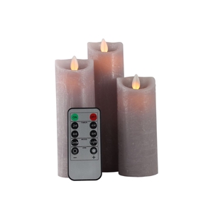 DF12-MB-20187 - Led candles remote set/3 lavnder