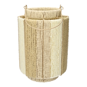 DF06-740487700 - Lantern Lunara d14/20xh28.5 white/natural