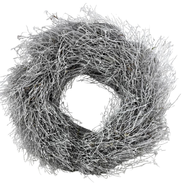 <h4>Krans Iron Grass 30cm Frosted</h4>