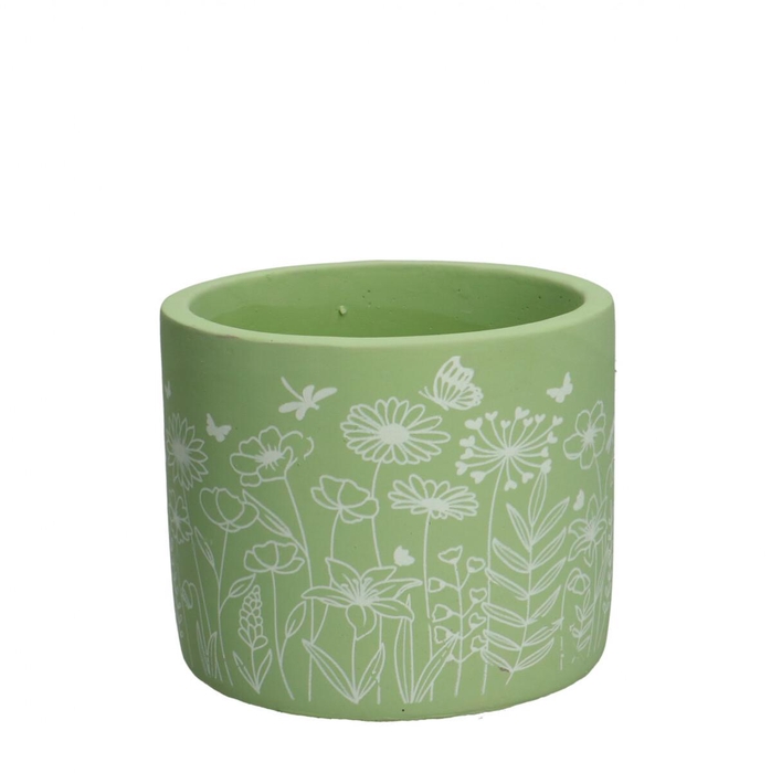 Ceramics Spring Garden pot d14.5*13.5cm