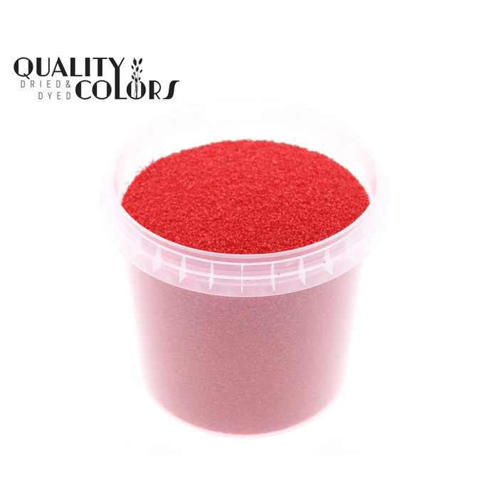 <h4>Kwarts 1 ltr bucket Red</h4>