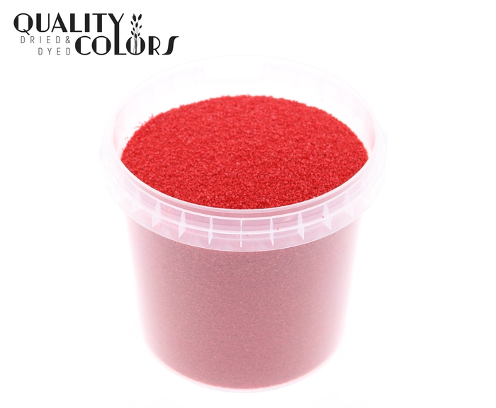 Kwarts 1 ltr bucket Red